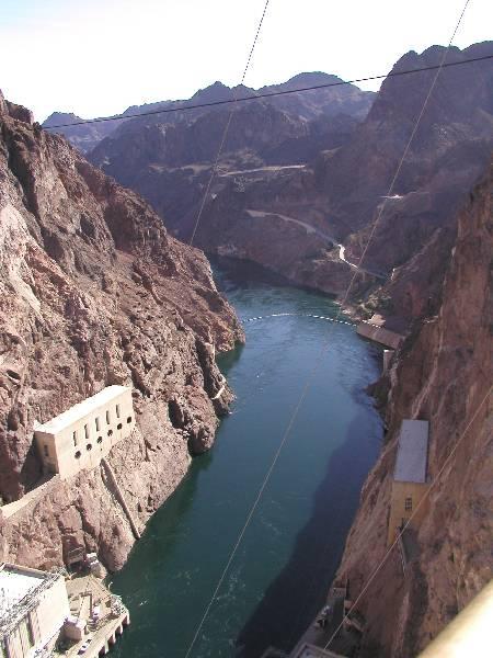 Hoover Dam downstream